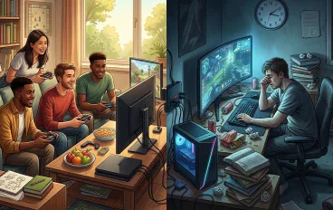 🎮 الألعاب الإلكترونية.. فوائد لا تُصدق وأضرار قد تغيّر حياتك!