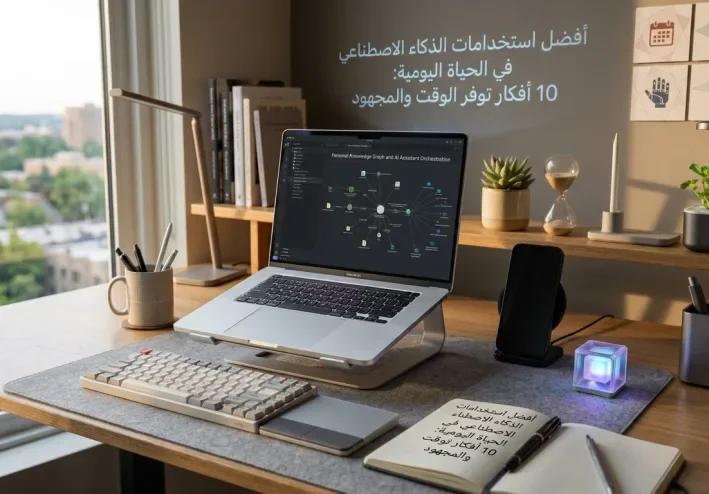 أفضل استخدامات الذكاء الاصطناعي في الحياة اليومية: 10 أفكار توفر الوقت والمجهود