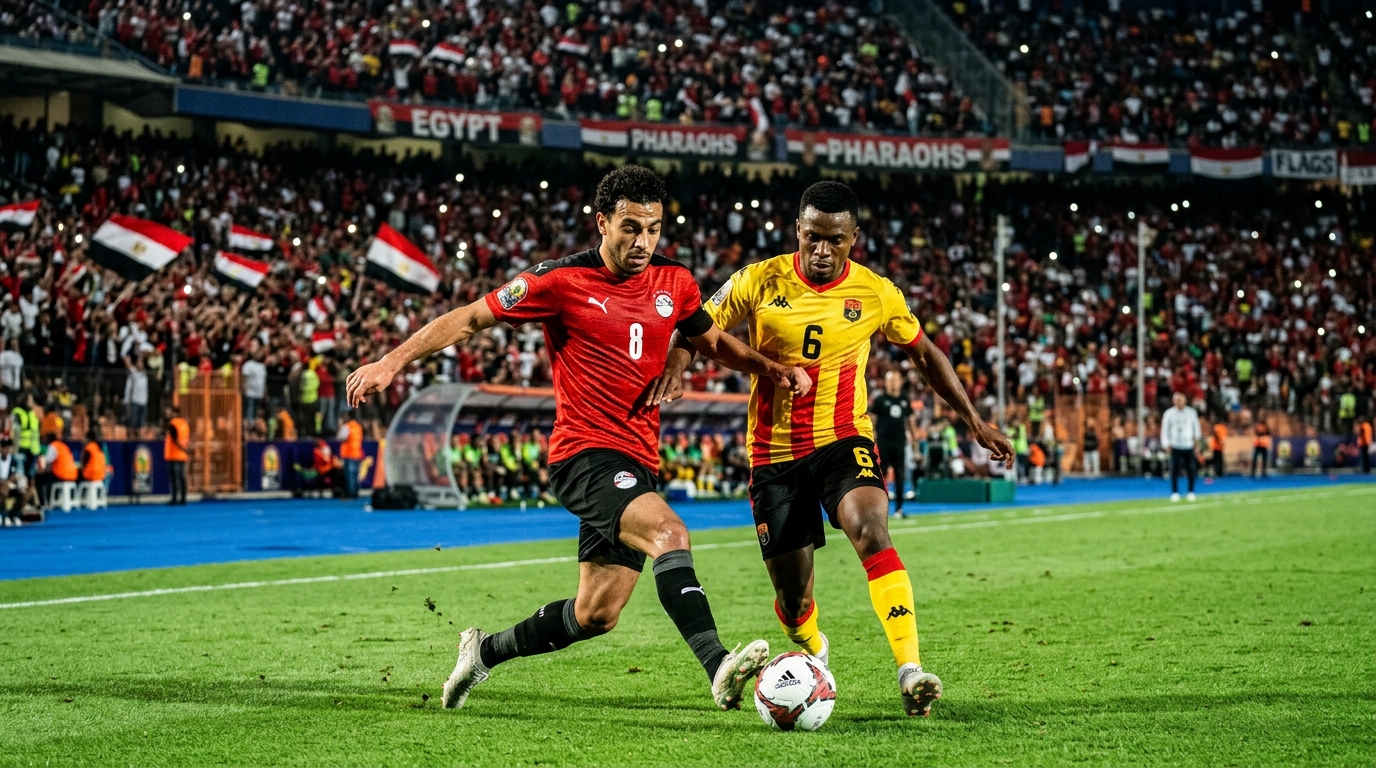 نتيجة مباراة مصر وأنجولا 0-0.. ترتيب مجموعة مصر وموعد مباراة جنوب السودان