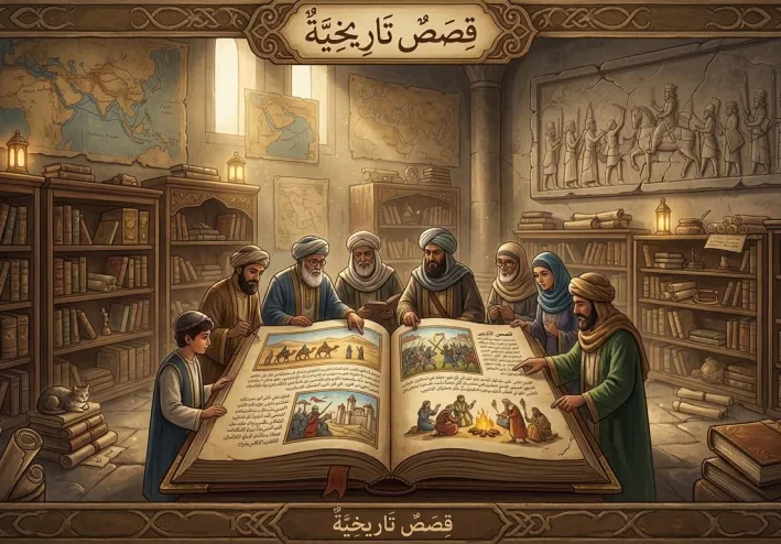 قصص تاريخية مشوقة تكشف أسرار الماضي وحكايات الملوك والحضارات والمعارك والشخصيات القديمه صنعت أحداثًا غيّرت مجرى التاريخ.