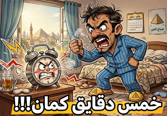 يوميات المواطن المصري: كيف نحول الزحمة والحر والمنبه إلى كوميديا يومية