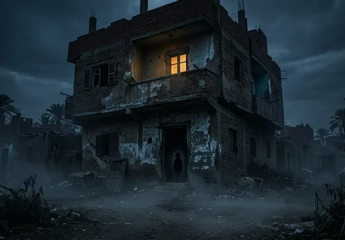 👻 البيت الأخير: دخل يبحث عن الحقيقة… لكنه لم يخرج أبدًا!