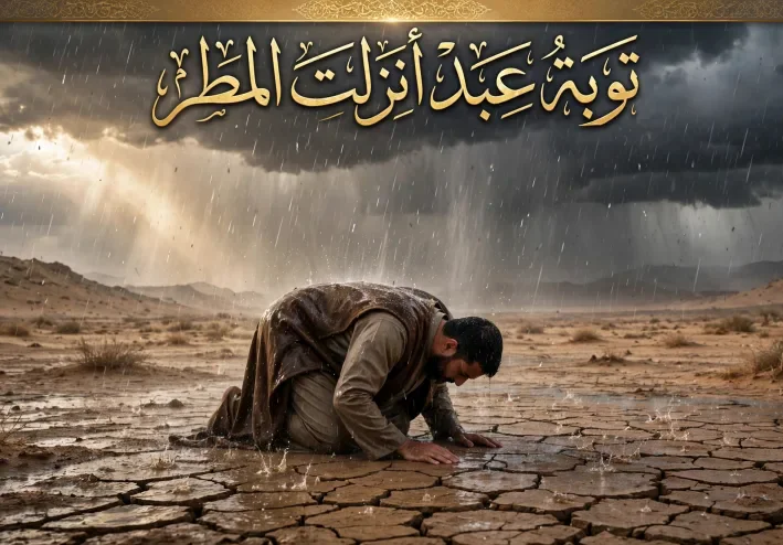 العبد العاصي أربعين سنة ثم تاب