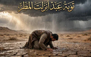 العبد العاصي أربعين سنة ثم تاب 
