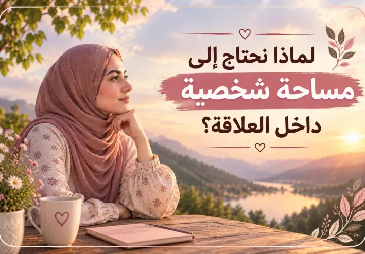 لماذا نحتاج إلى مساحة شخصية داخل العلاقة؟