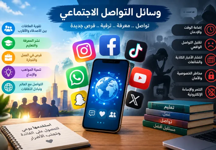 وسائل التواصل الاجتماعي وأثرها في حياتنا