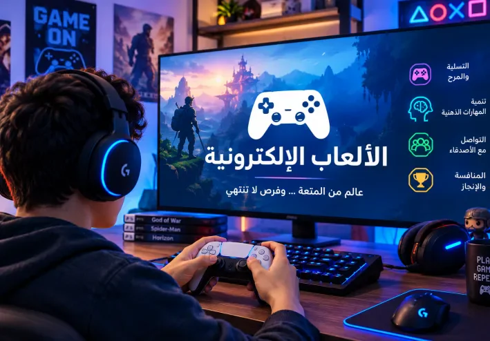 عالم الألعاب الإلكترونية