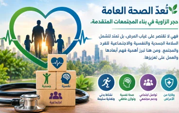 الصحة العامة: أساس المجتمعات السليمة