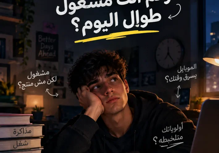 لماذا تشعر أنك لا تنجز رغم أنك مشغول طوال اليوم؟