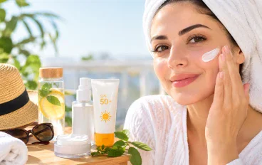 7 خطوات بسيطة للعناية بالبشرة والحفاظ على نضارتها في الصيف
