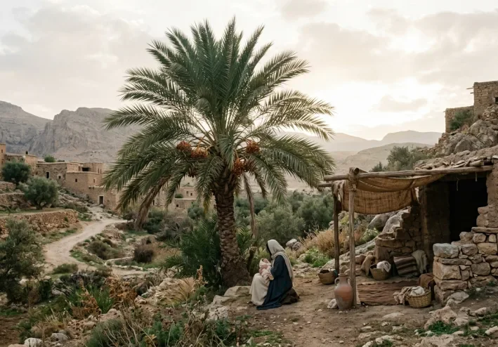 قصة عيسى عليه السلام.