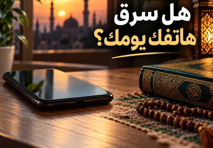 هل سرق هاتفك يومك؟ نظرة إيمانية إلى الوقت الذي لا يعود