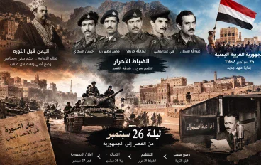 «ماذا حدث في ليلة 26 سبتمبر 1962؟ القصة الكاملة لثورة اليمن وأسرار الضباط الأحرار».