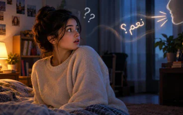 ليه أحياناً بنحس إن حد بينادينا وإحنا لوحدنا 🤔؟