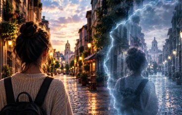 "هذا المكان لم تره من قبل… فلماذا يشعر عقلك أنك كنت هنا؟" 🧠👀