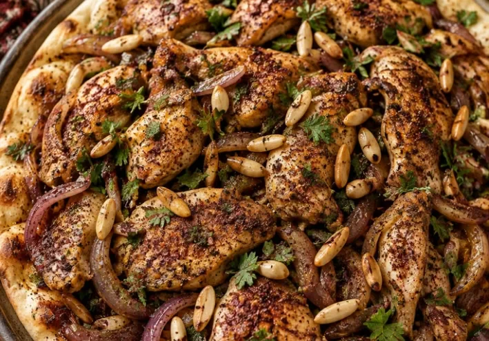 طريقة عمل المسخن الفلسطيني الأصلي.. أسرار الطعم الأصيل بخطوات سهلة ومقادير دقيقة 🇵🇸🍗
