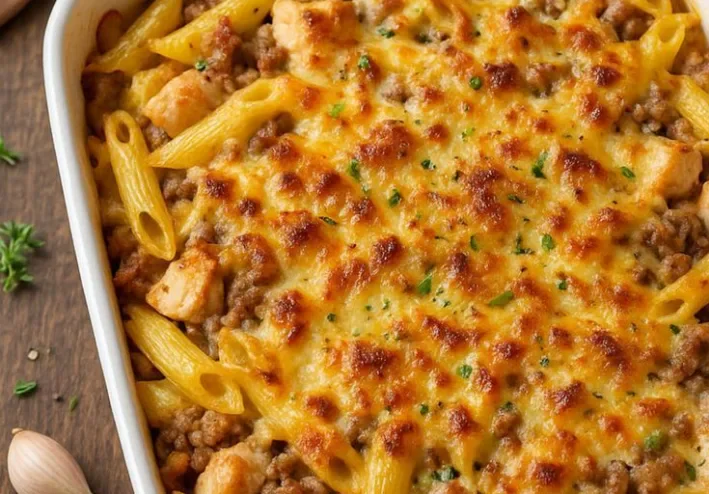 طريقة عمل المعكرونة بالبشاميل باللحمة المفرومة.. سر الطعم الكريمي والوجه الذهبي المثالي 🍝🧀