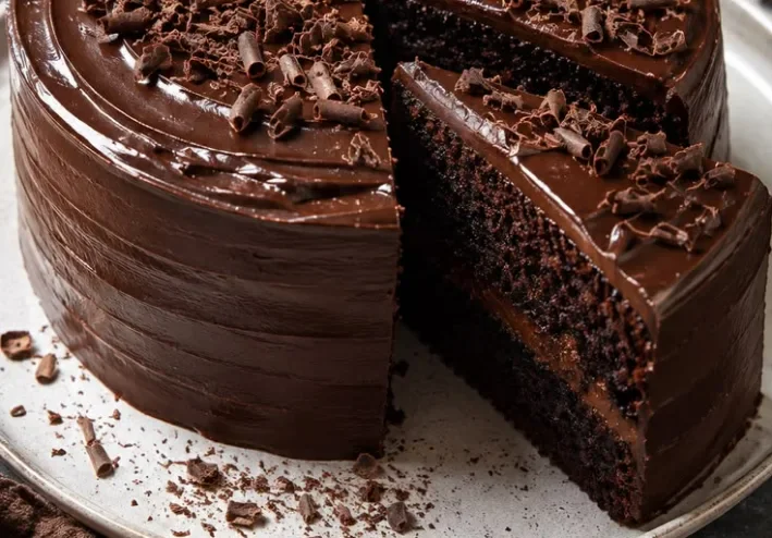 طريقة عمل كيكة الشوكولاتة الهشة والطرية.. سر القوام المثالي وصوص الشوكولاتة الغني 🍫🍰