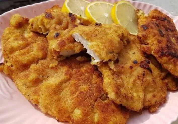 🍗🥖 إسكالوب باني - وصفة مقرمشة ولذيذة بطريقة سهلة في المنزل