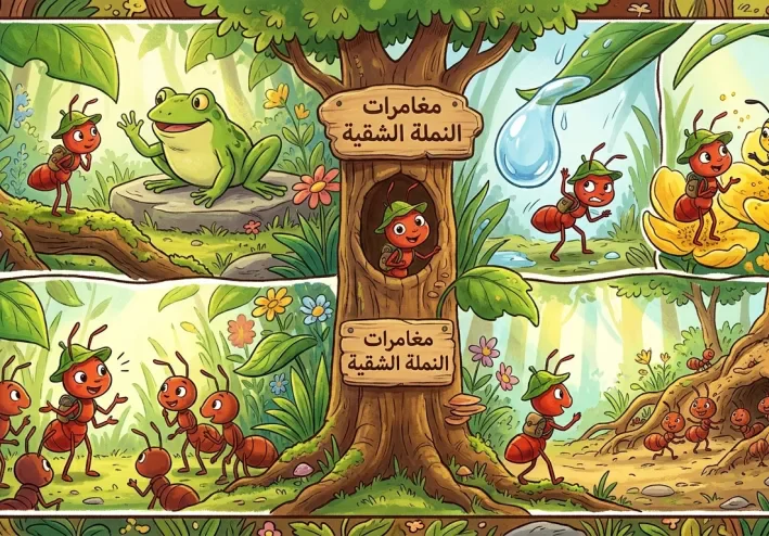 مغامرات النمله الشقيه