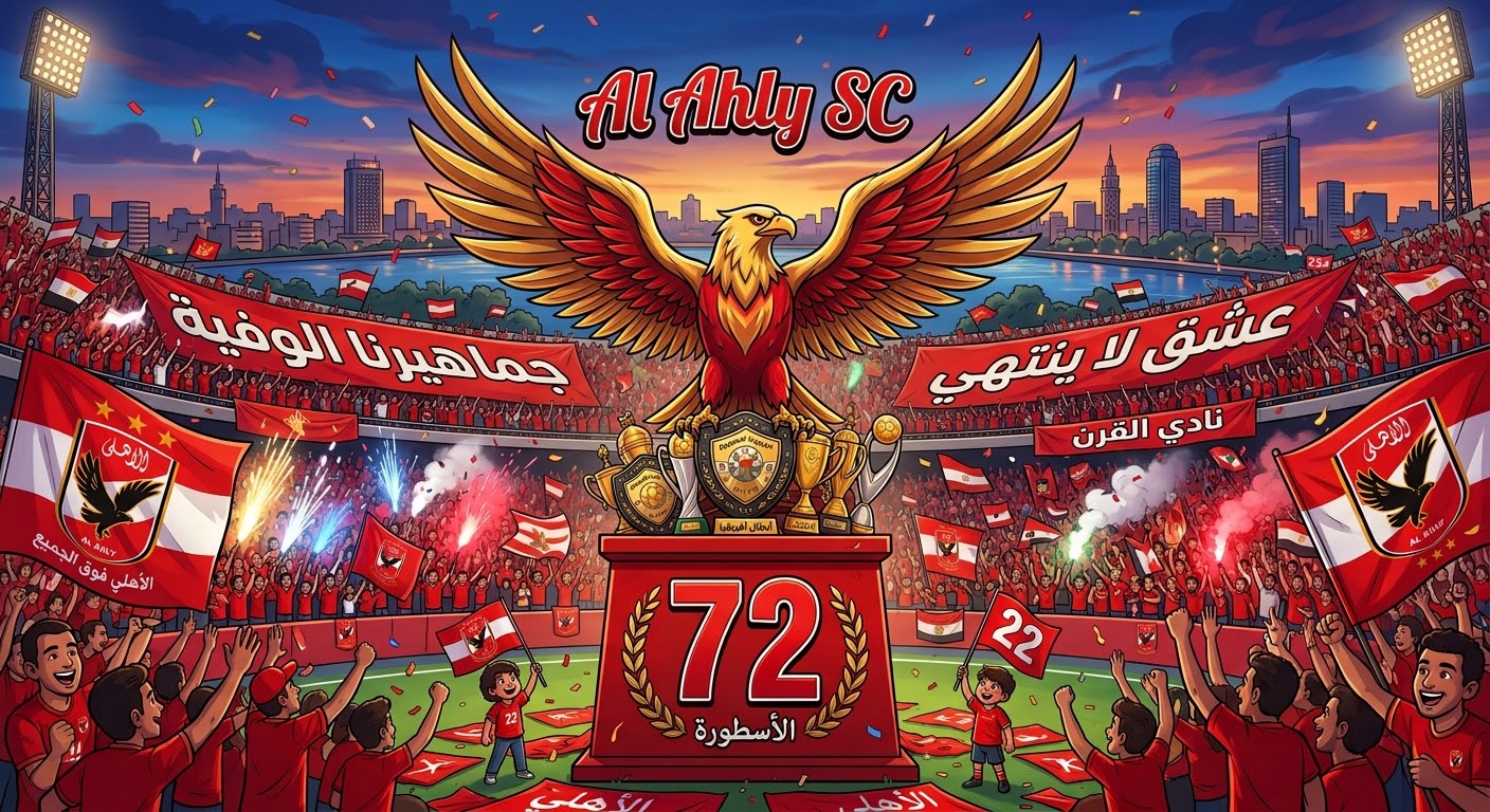 النادي الأهلي المصري عشق لا ينتهى