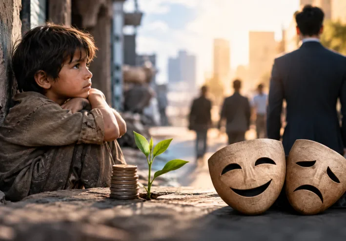 هل يؤثر الفقر على أخلاق المجتمع؟