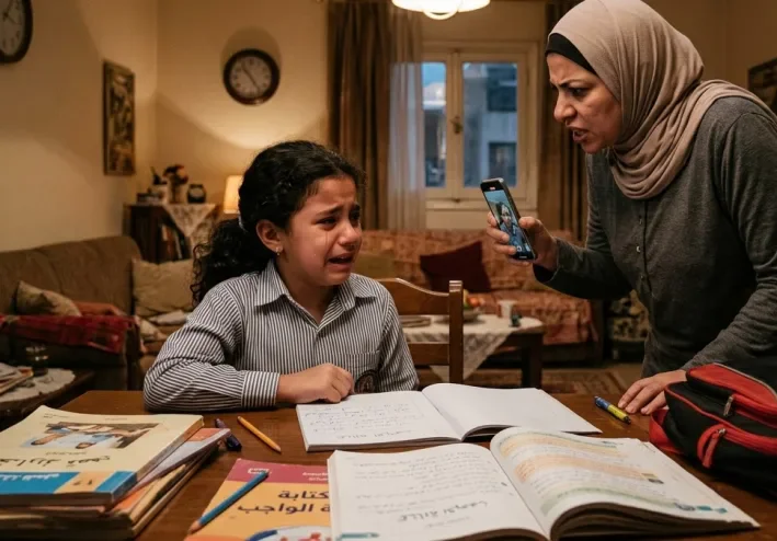 ​جيلٌ تحت التهديد: كيف تحوّلت المناهج الجديدة إلى «كابوس نفسي» داخل البيت؟