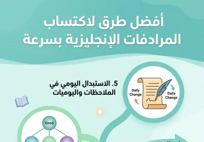 أفضل طرق لأكتساب المرادفات الإنجليزيه بسرعه