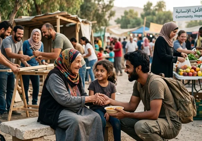نفتقد الانسانيه في مجتمعنا