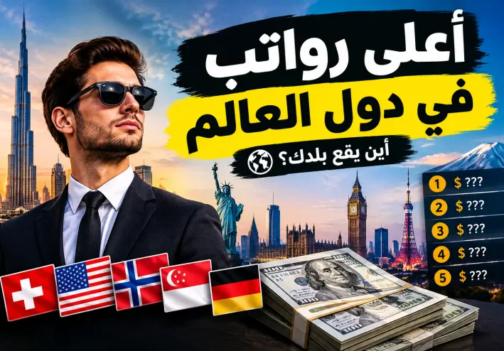 أعلى رواتب في العالم 2026: أين يحصل الموظفون على أكبر دخل؟