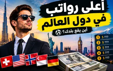 أعلى رواتب في العالم 2026: أين يحصل الموظفون على أكبر دخل؟