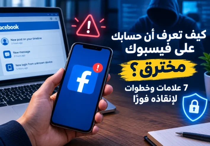 كيف تعرف أن حسابك على فيسبوك مخترق؟ 5 علامات وخطوات لإنقاذه فورًا