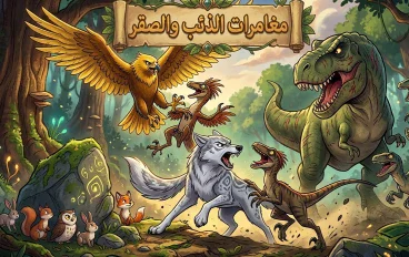 مغامرات الذئب والصقر