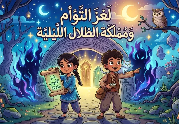 لغز التوأم ومملكة الظلال الليلية