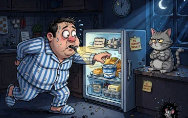 عملية الدايت الكبرى.. البيت اللي قرر يخس في أسبوع وخلّص الأسبوع على صينية محشي