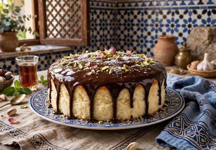 طريقه عمل الكيكه العاديه الهشه فالبيت زي بتاعت المحلات