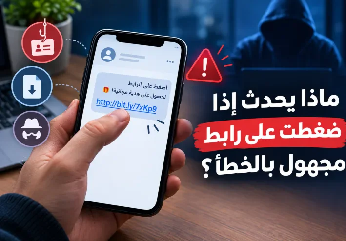 ضغطت على رابط مجهول بالخطأ؟ إليك ما قد يحدث وما يجب أن تفعله فورًا