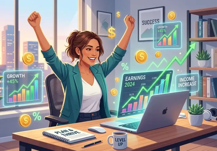 في مجال العمل الحر والربح من الإنترنت (Freelancing)