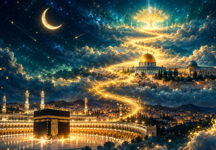 الإسراء والمعراج: رحلة ليلة واحدة من مكة إلى بيت المقدس فإلى السماوات العلا، حملت هدية الصلاة وعلّمت المؤمنين الثبات وال