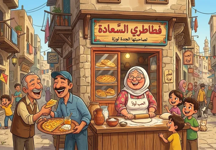 فطاطرى الجدة لوزة