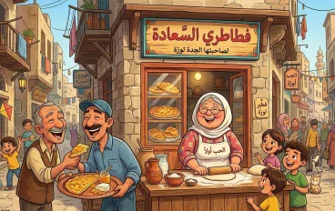فطاطرى الجدة لوزة