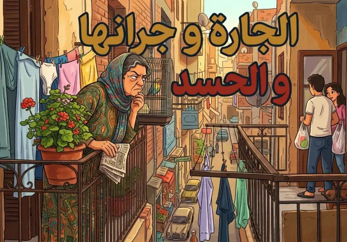 الجارة وجرانها والحسد