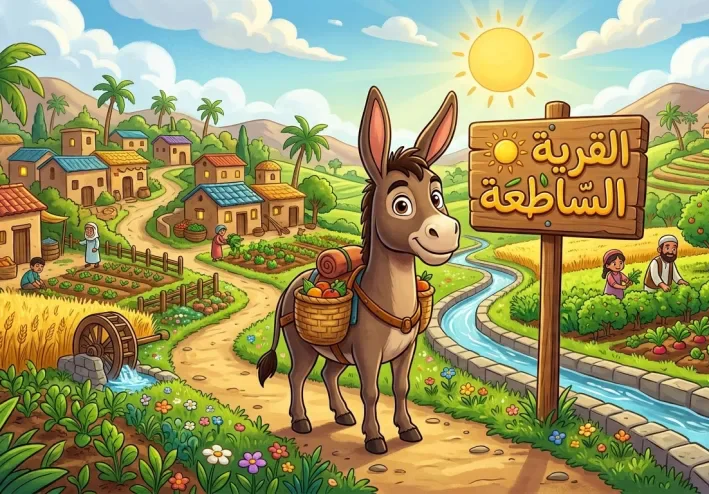دونجل والقريه الساطعه