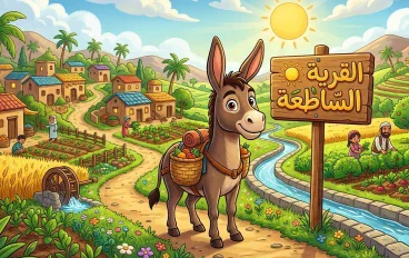 دونجل والقريه الساطعه