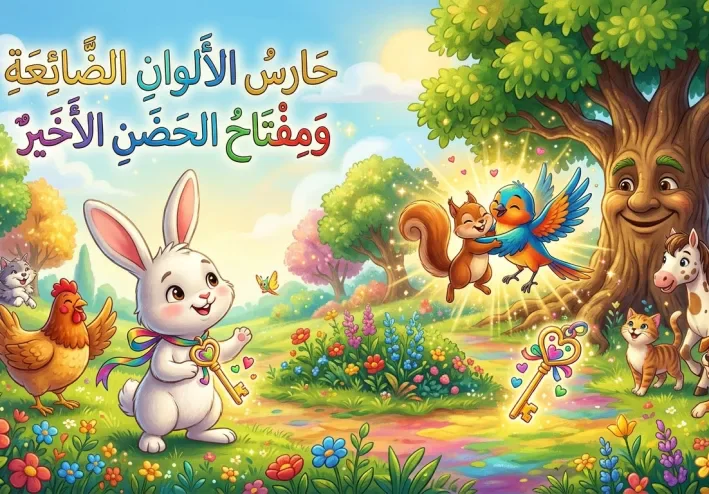 حارس الألوان الضائعة ومفتاح الحضن الأخير