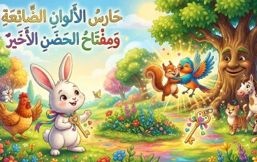 حارس الألوان الضائعة ومفتاح الحضن الأخير 