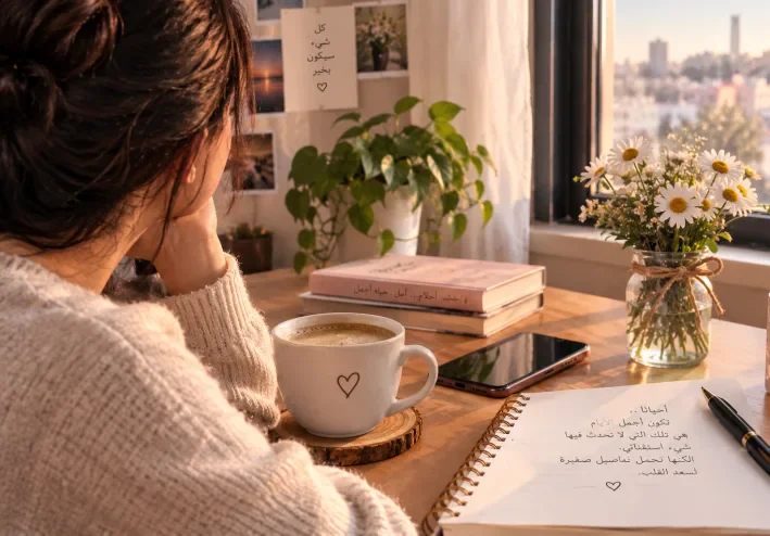 🌿 يوم عادي جدًا… لكن تفاصيله الصغيرة غيّرت كل شيء