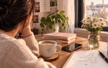 🌿 يوم عادي جدًا… لكن تفاصيله الصغيرة غيّرت كل شيء