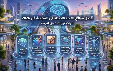 أفضل مواقع الذكاء الاصطناعي المجانية في 2026.. أدوات قوية تستحق التجربة