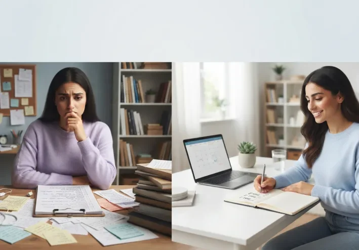 بتكتب قائمة مهام طويلة وبترجع تكسل؟ 7 أخطاء بتخلي يومك أصعب
